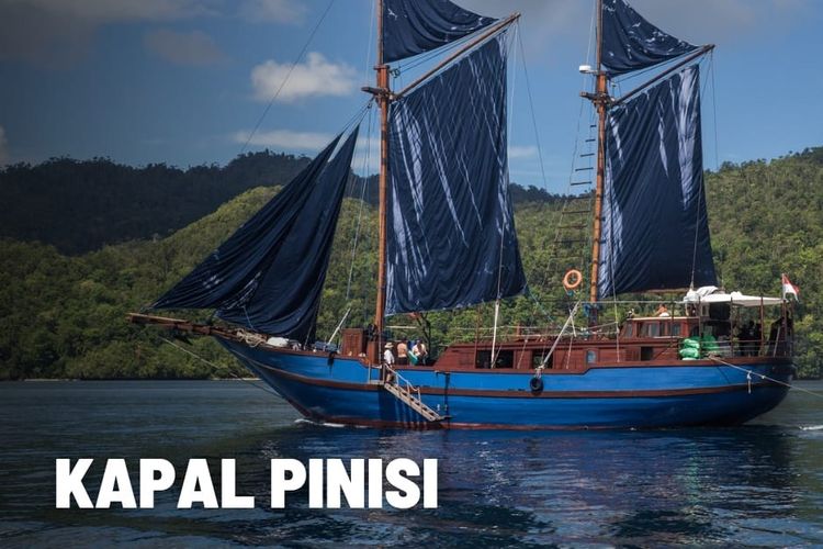 ピニシ船とは、インドネシア発祥の伝統的な帆船である。